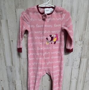 💝 Pink Sleeper with Bird Design